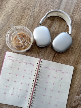 Essential mom products from Amazon that save time and reduce stress, featuring noise cancelling headphones