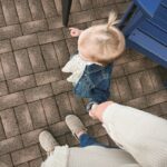 Mom recovering from burnout enjoying quality family time with kids